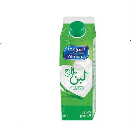المراعي لبن طازج كامل الدسم 1 لتر - متجر القافلة