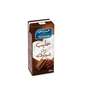 حليب المراعي طويل الأجل - نكهة دبل شوكولاتة 200 مل