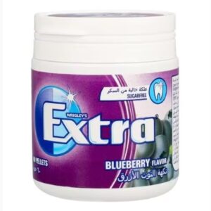 اكسترا علكة بنكهة التوت الأزرق خالية من السكر 84 جرام